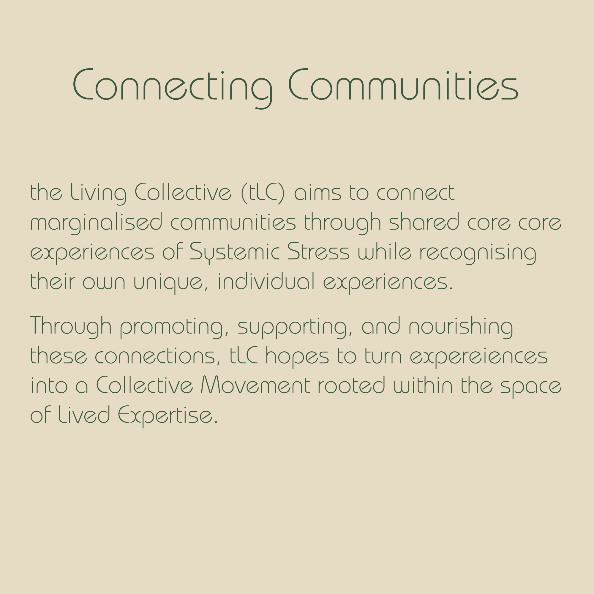 Connecting Communities detail